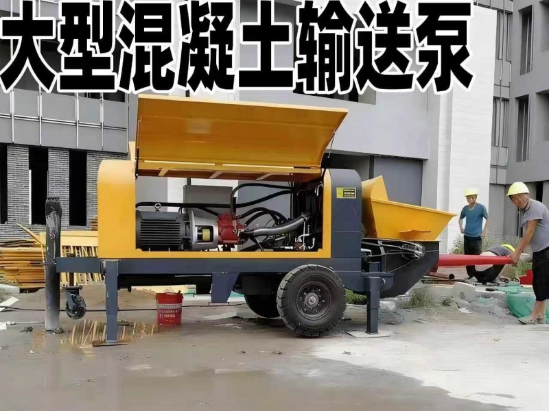 混凝土输送泵应用场景